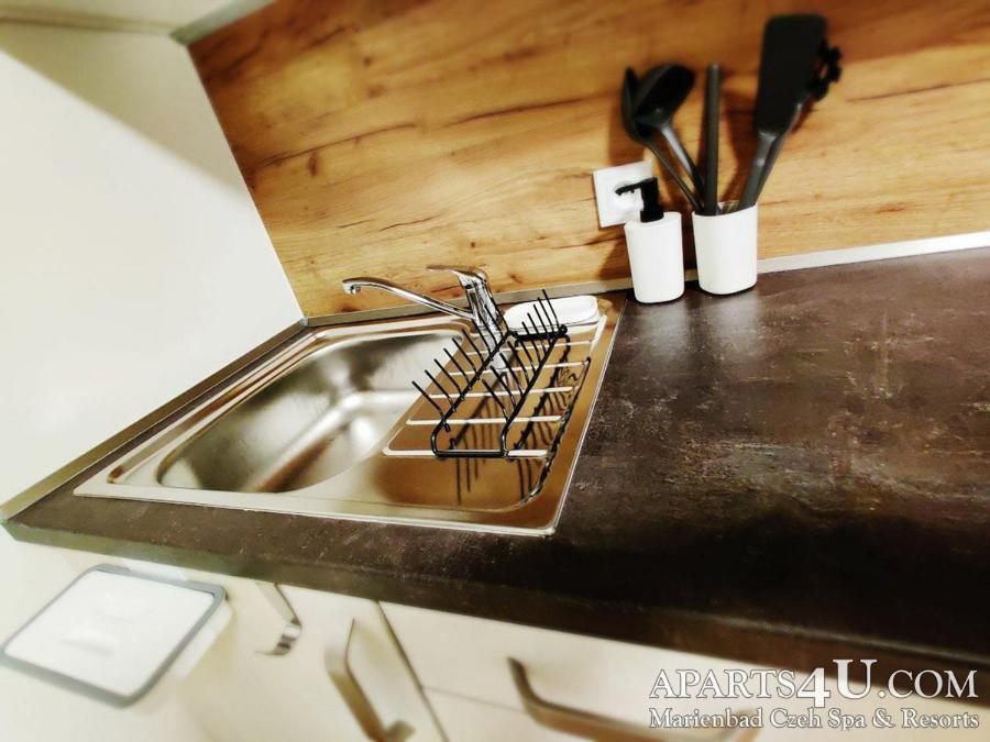 Apartment Grun Wald Марианске-Лазне Экстерьер фото