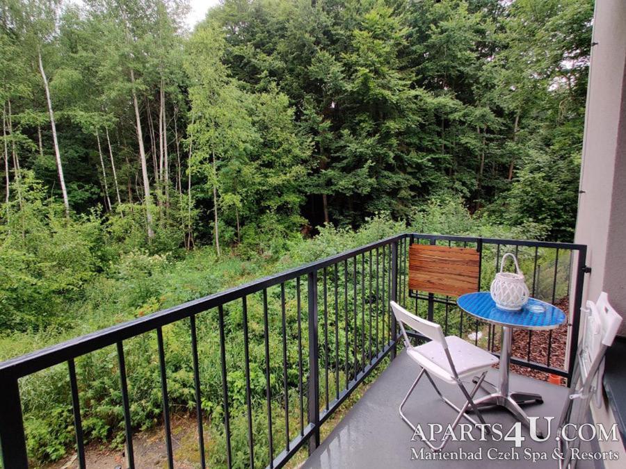 Apartment Grun Wald Марианске-Лазне Экстерьер фото